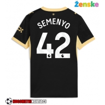 Ženske Nogometnih dresov Manchester City Antoine Semenyo #42 Gostujoči 2026-27 Kratki rokavi